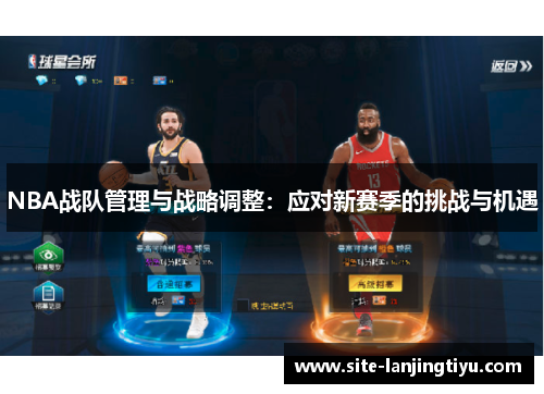 NBA战队管理与战略调整:应对新赛季的挑战与机遇 NBA战队管理与战略调整:应对新赛季的挑战与机遇